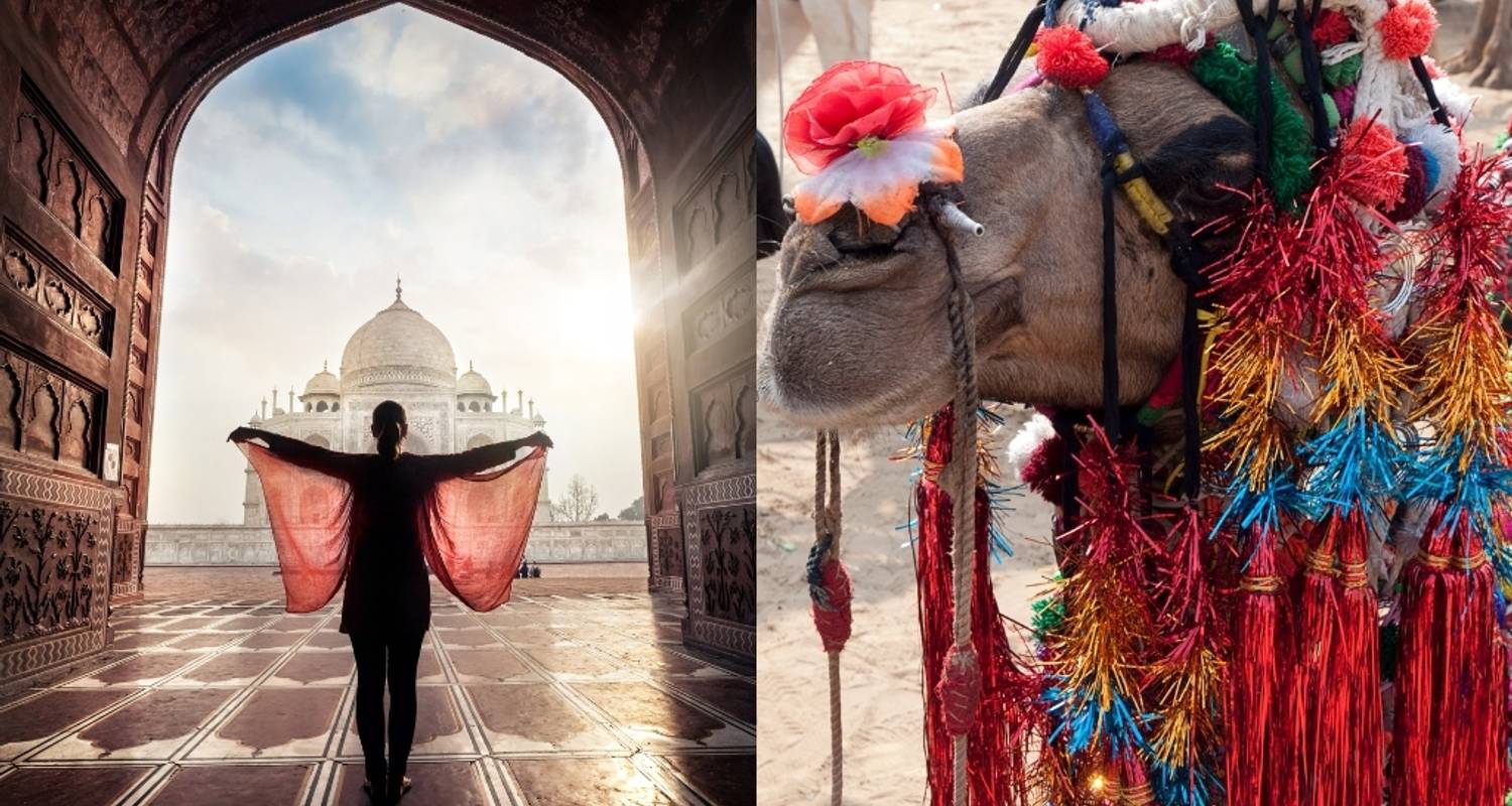 Circuito al triángulo de oro con Pushkar - Taj Mahal al amanecer/puesta de sol 6 días - Joyful Holidays