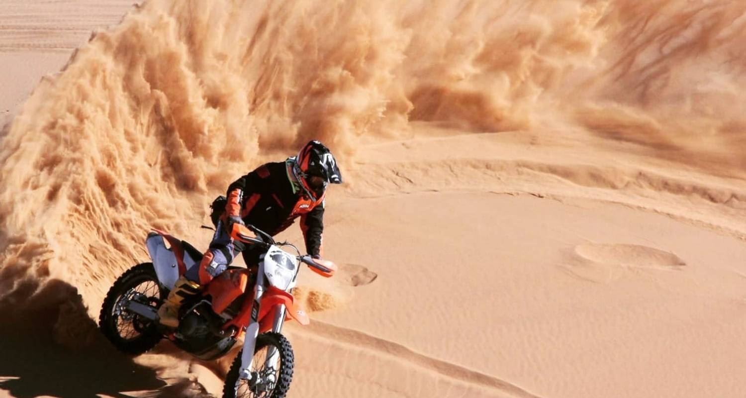 5 jours d'aventure KTM - Désert à Merzouga et Erg Chebbi : Explorez la célèbre route du Dakar- Ralley - Explore Morocco Travel