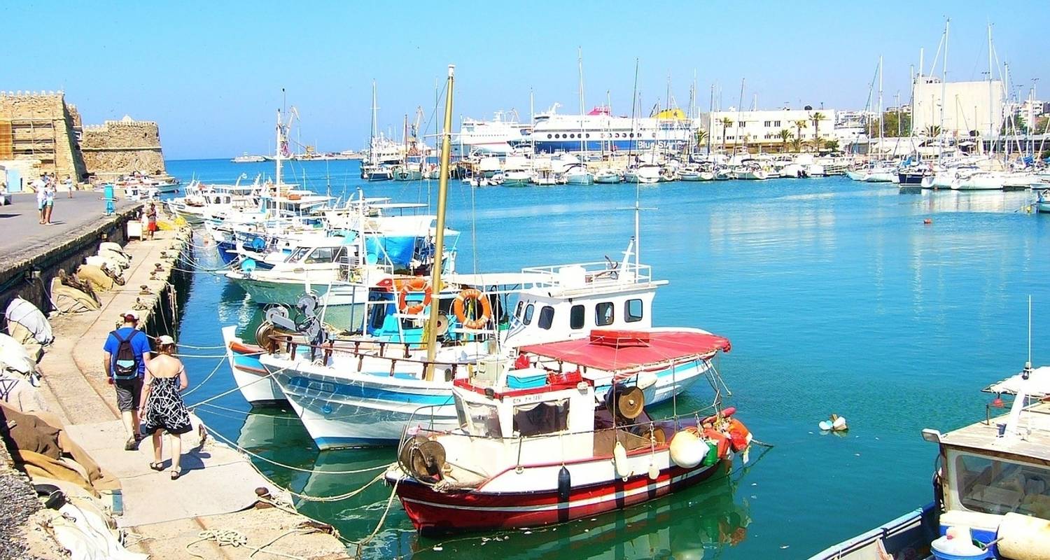 Circuit de 7 jours à Mykonos, Santorin et la Crète au départ d'Athènes - Private Tours Greece