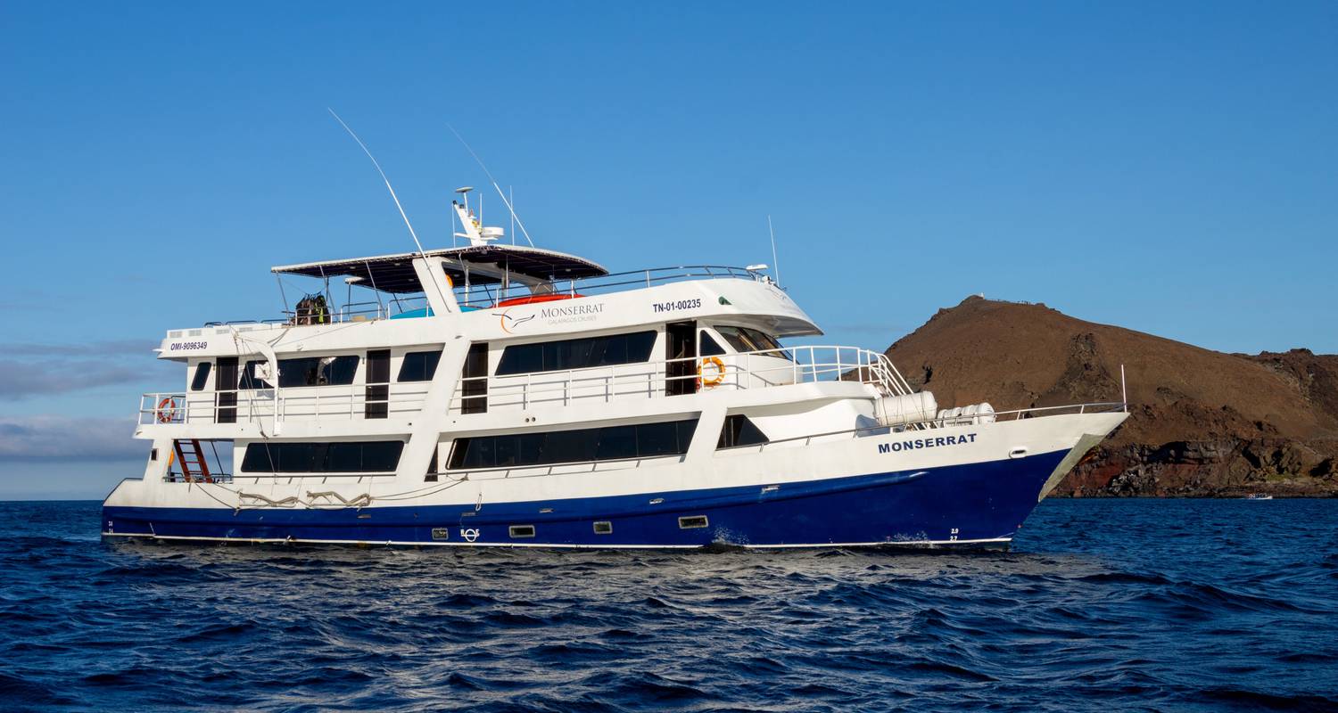 Crucero por las Galápagos - Descubre las islas del Sureste, Norte y Oeste en 11 Días a bordo del Monserrat - Via Natura Ecuador