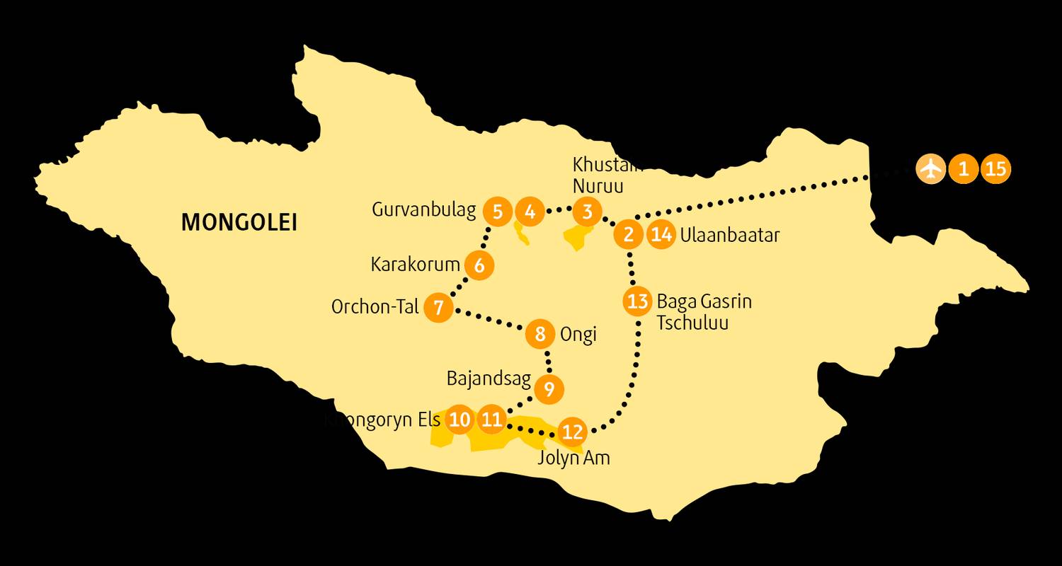 Gobi - 15 Tage Erlebnisreise - Chamaeleon