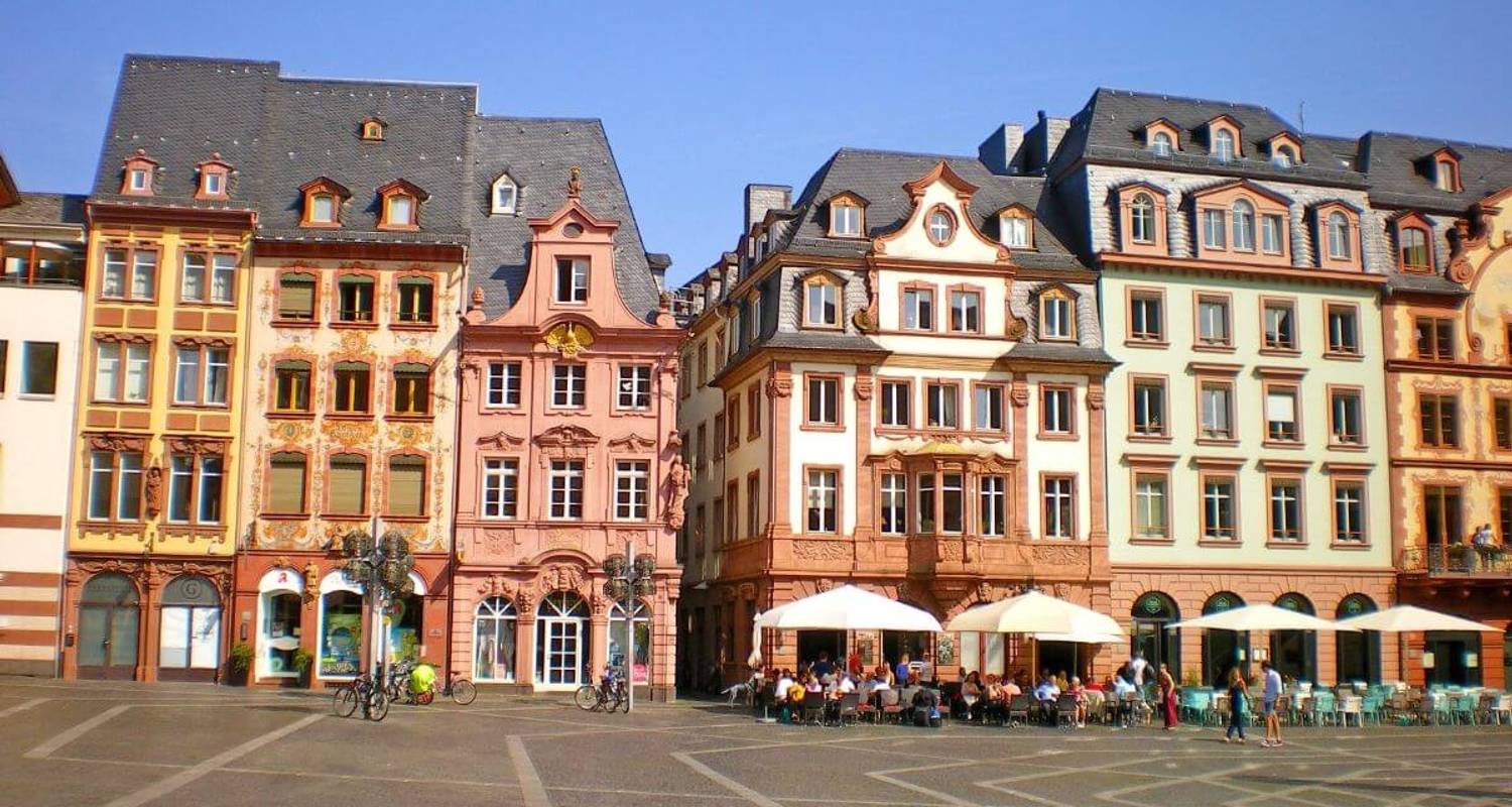 Rhine Cycle Path from Strasbourg to Mainz - 8 days