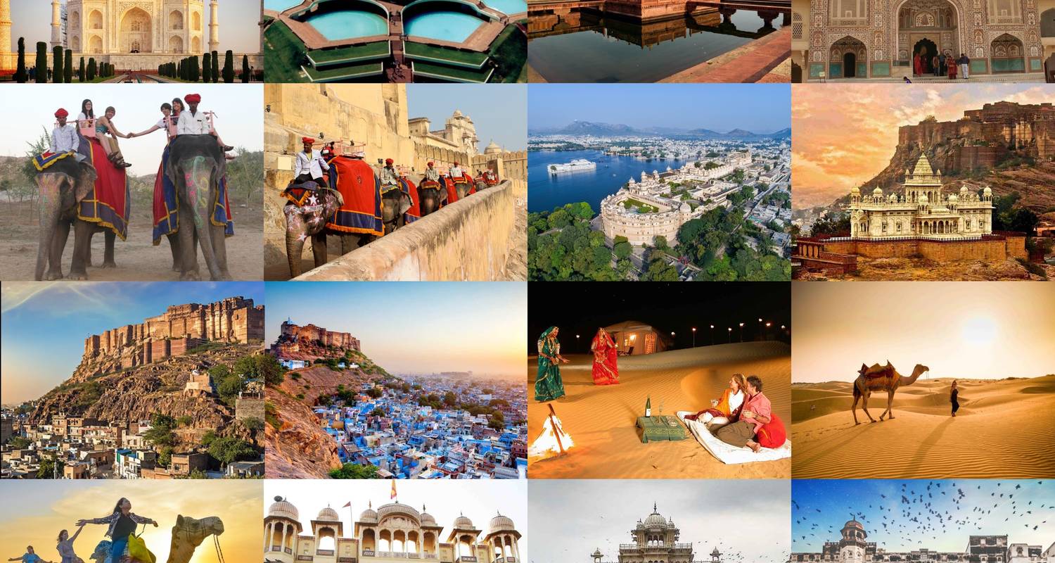 Colors of Rajasthan Golden Triangle + Udaipur + Jodhpur + Jaisalmer