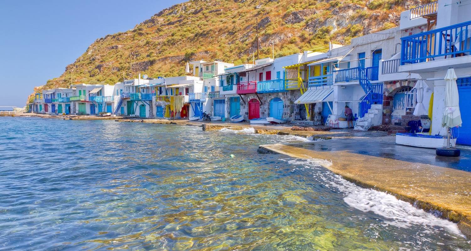 Paros, Naxos, Santorini y Milos con visitas guiadas - Premium - Travel Zone