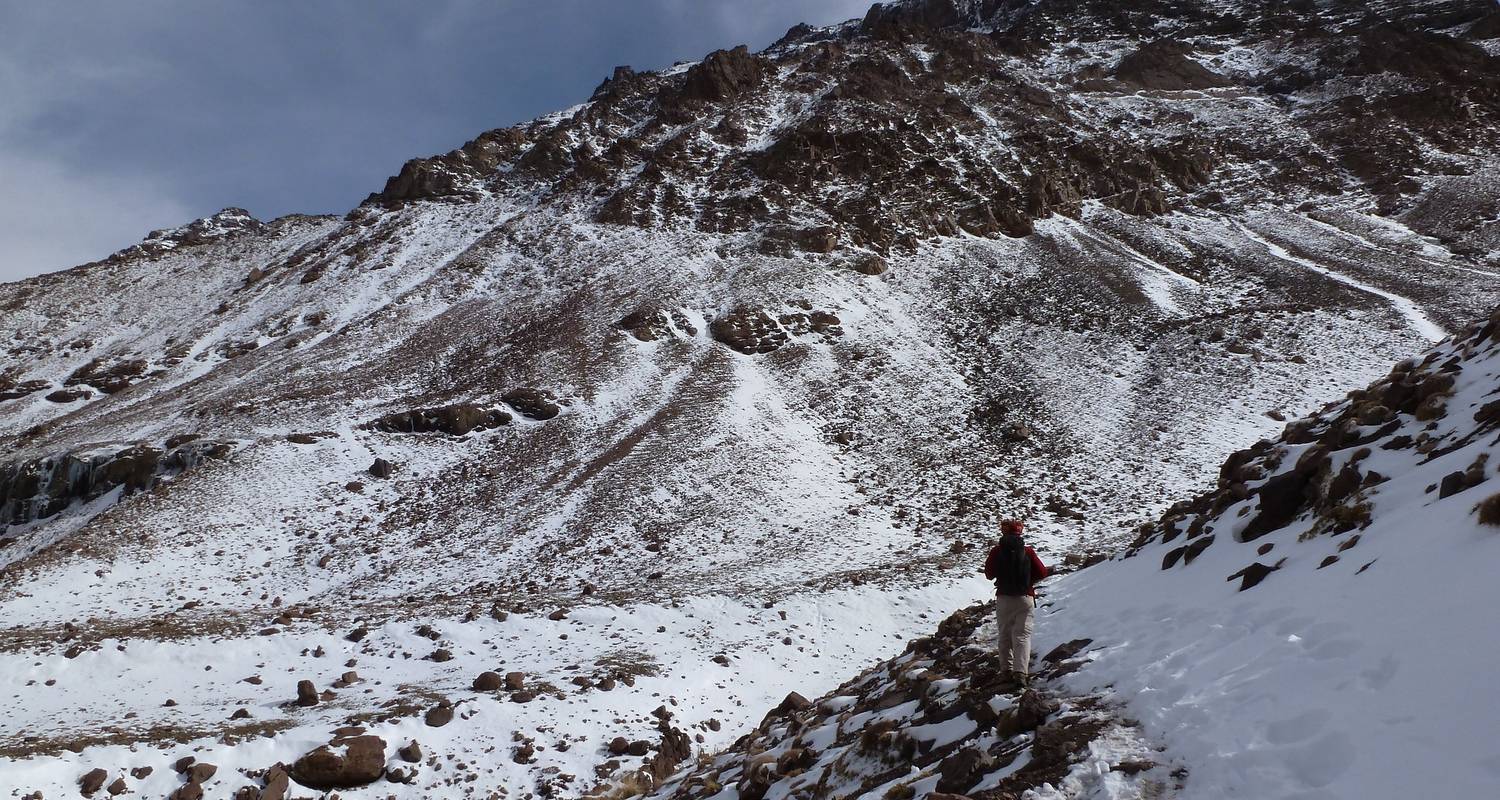 Excursión combinada Ascensión al monte Toubkal y desierto del Sáhara - 5 días - MTB in Morocco