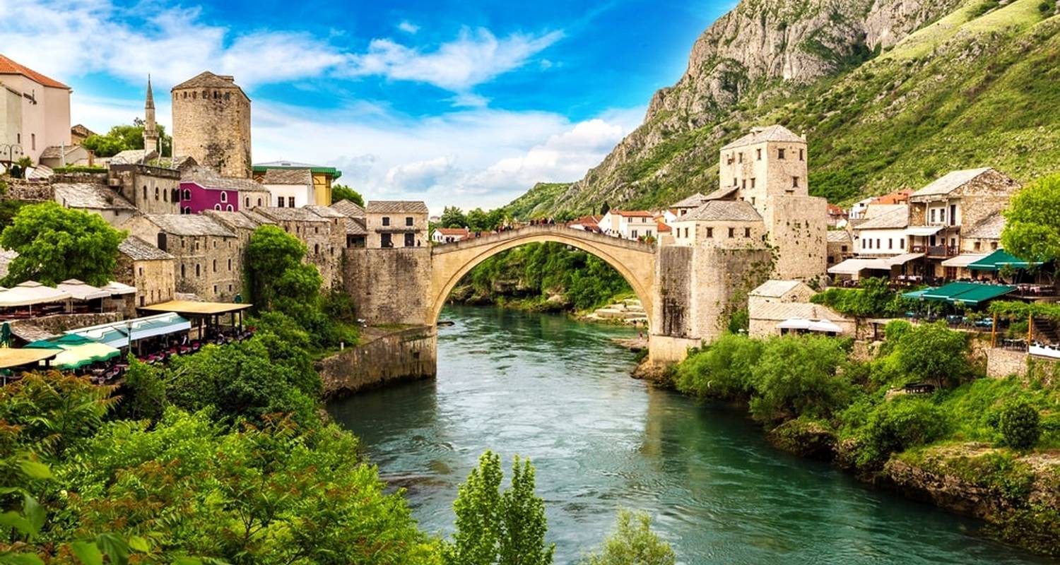 All seasons, Bosnia discovery 2 days mini-tour from Trebinje. Mostar, Vjetrenica Cave, Zavala, Blagaj, Pocitelj, Stolac, Tvrdos, Mogorjelo. UNESCO sites. Nature. Architecture. Culture. History. Cuisine. Wine.