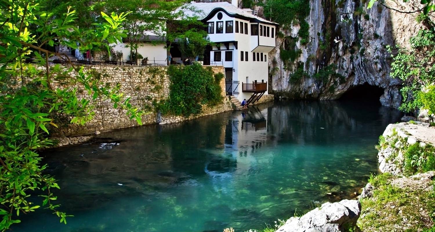 Entdeckungsreise Das Beste von Bosnien: Alte befestigte Städte, osmanische Festungen, schöne Wasserfälle, alte Klöster, Vjetrenica-Höhle - UNESCO-Stätten, Natur, Architektur, Kulinarik, Wein (ab Dubrovnik, 8 Tage) - Monterrasol Travel