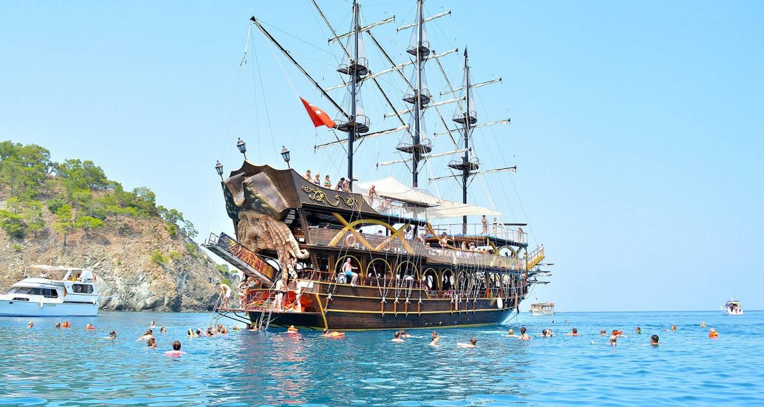 Antalya Kemer Boat Tour  Departing From Kemer - TravelShop Turkey