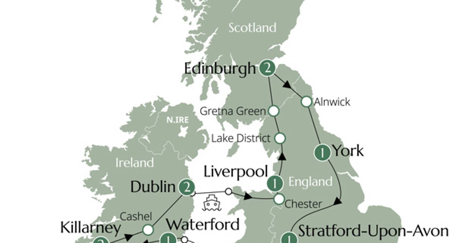 Wonders of Britain and Ireland - Signature