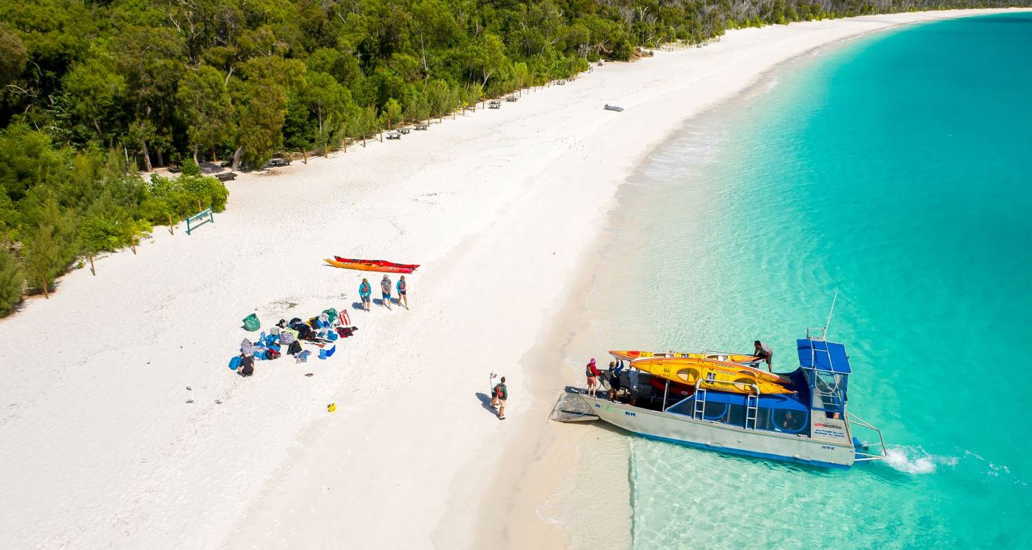 Whitehaven Beach Camping Transfer - Whitsunday Island Camping Connection