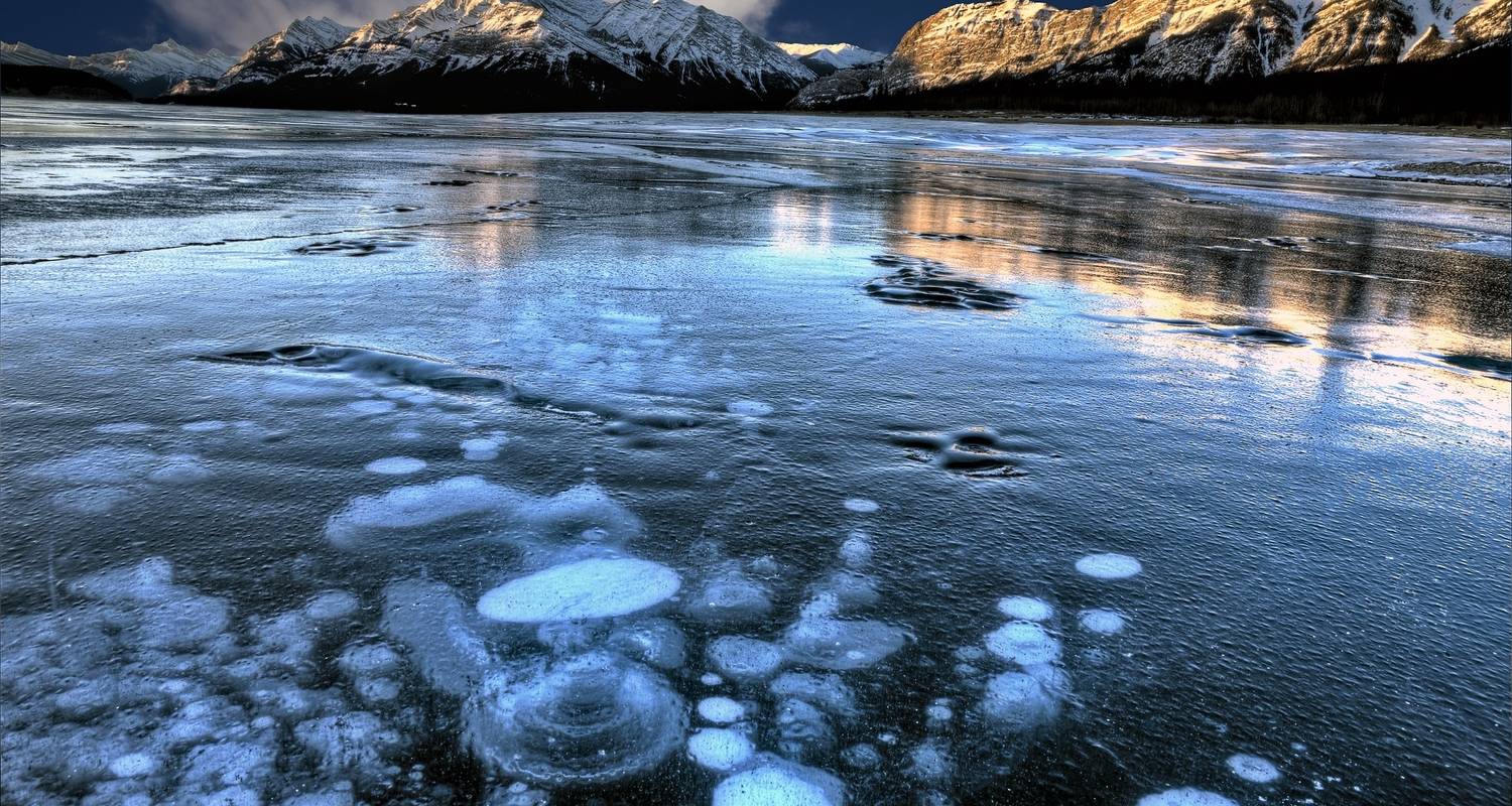 Circuito de invierno de lujo de 4 días por las Montañas Rocosas - Banff, lago Louise y lago Minnewanka o lago Netravali - Calgary Tours