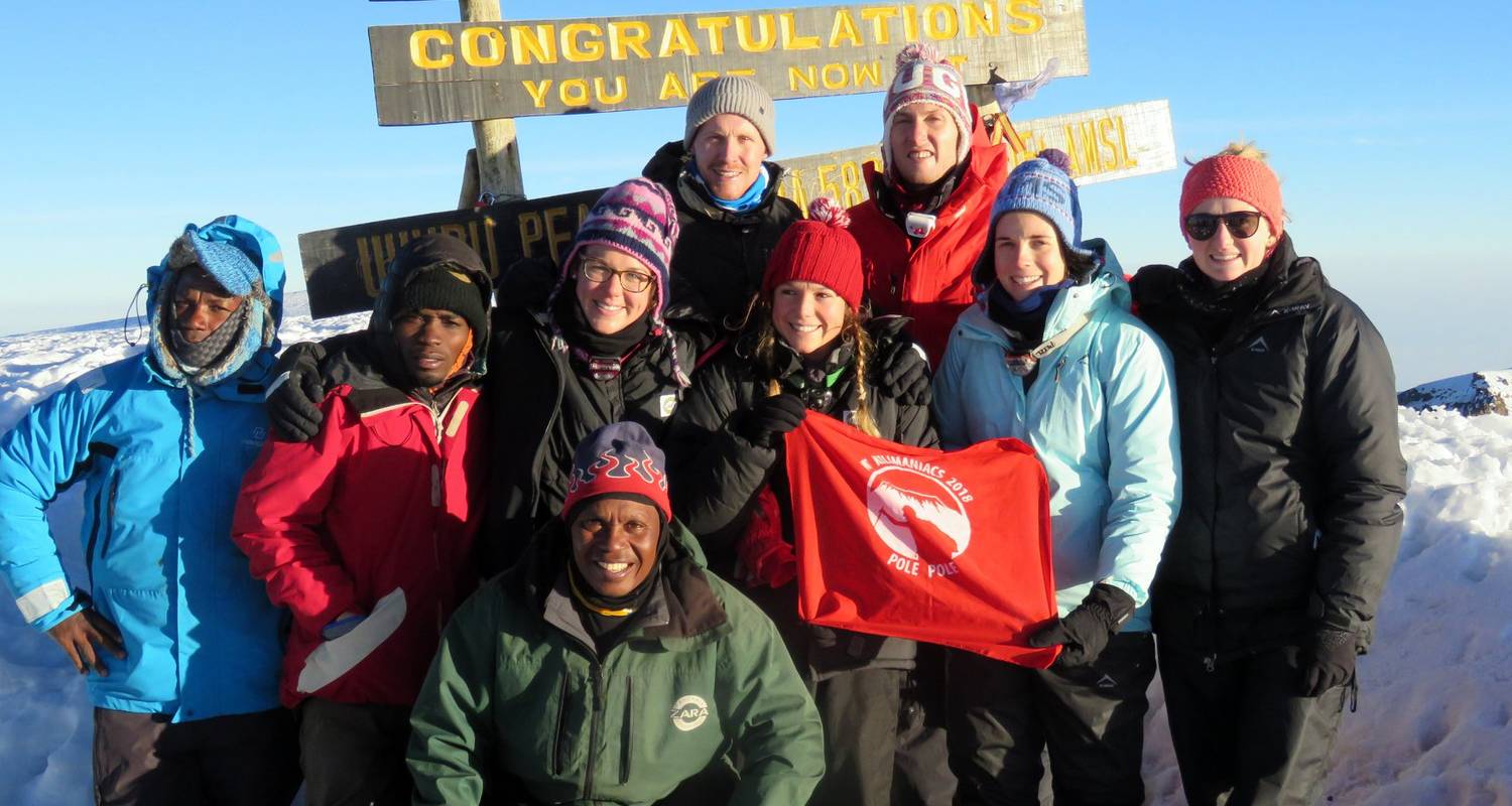 Beklimming Van De Kilimanjaro Op Oudejaarsavond - Great Lake Expedition