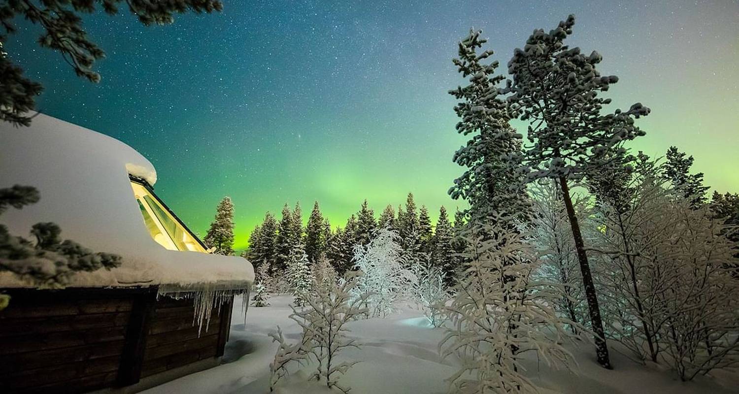 3-Day Glass Cabin, Aurora Hunt, and Winter Activities in Ivalo - Helsinki Tour