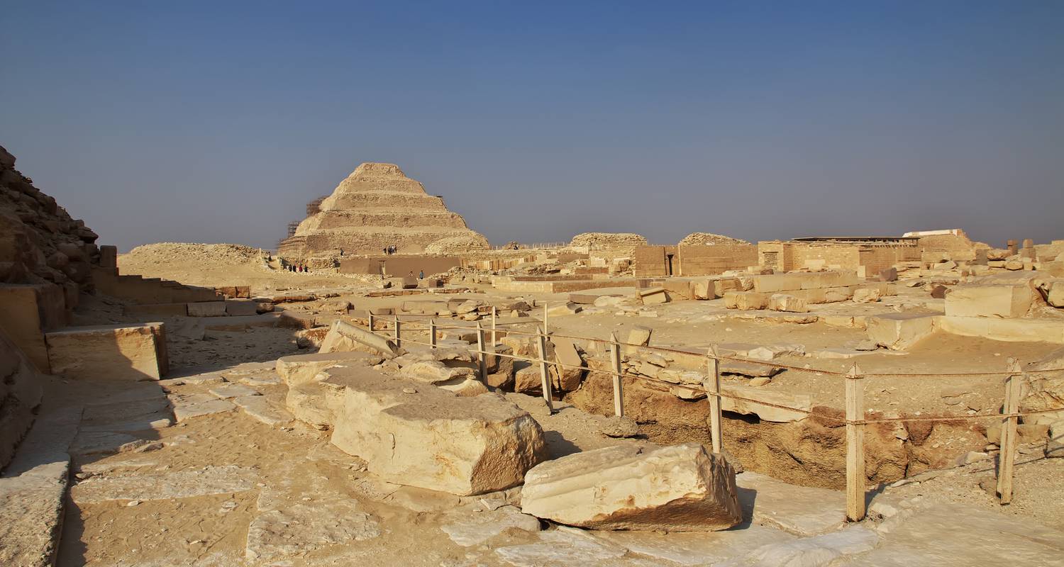 full day tour giza pyramids sphinx memphis and saqqara