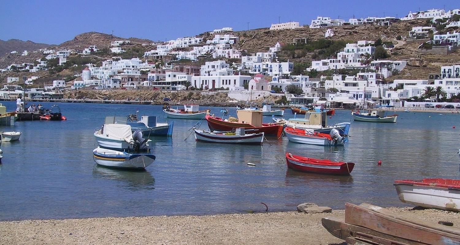 Milos, Mykonos & Santorin Wellnessreise 15 Tager - Private Tours Greece