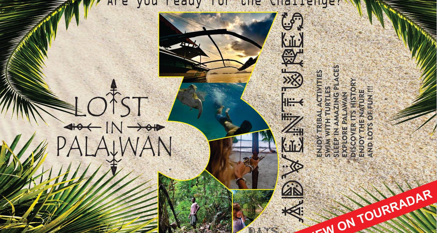 Abenteuer Port Barton Palawan 3 Tage - TribalPalawan