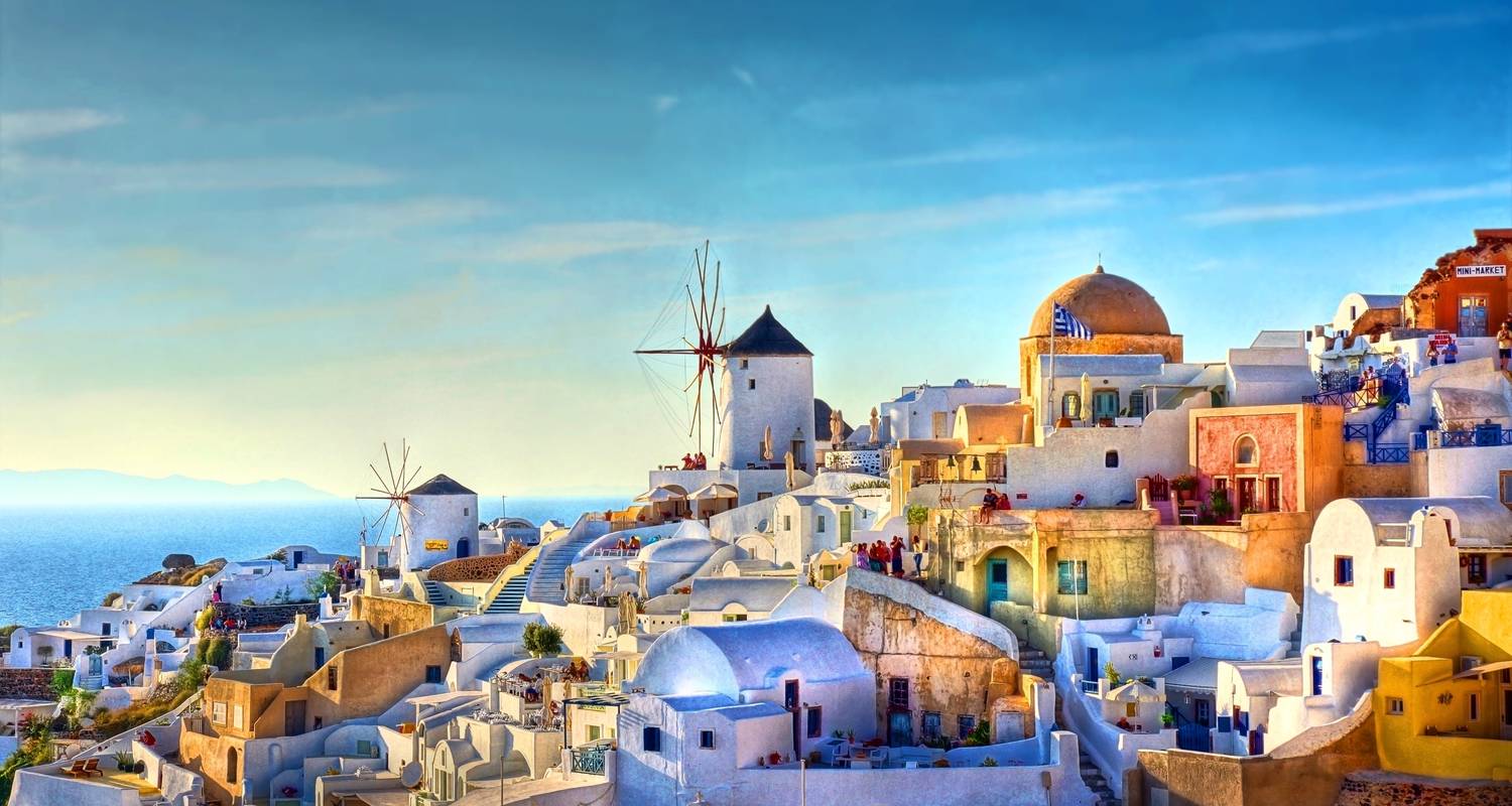 Quer durch Griechenland plus 2 Nächte auf Santorini - Globus