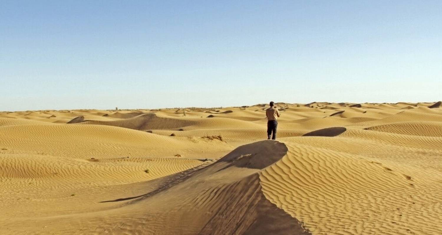 Desert Ride through Unknown Nomadic Land