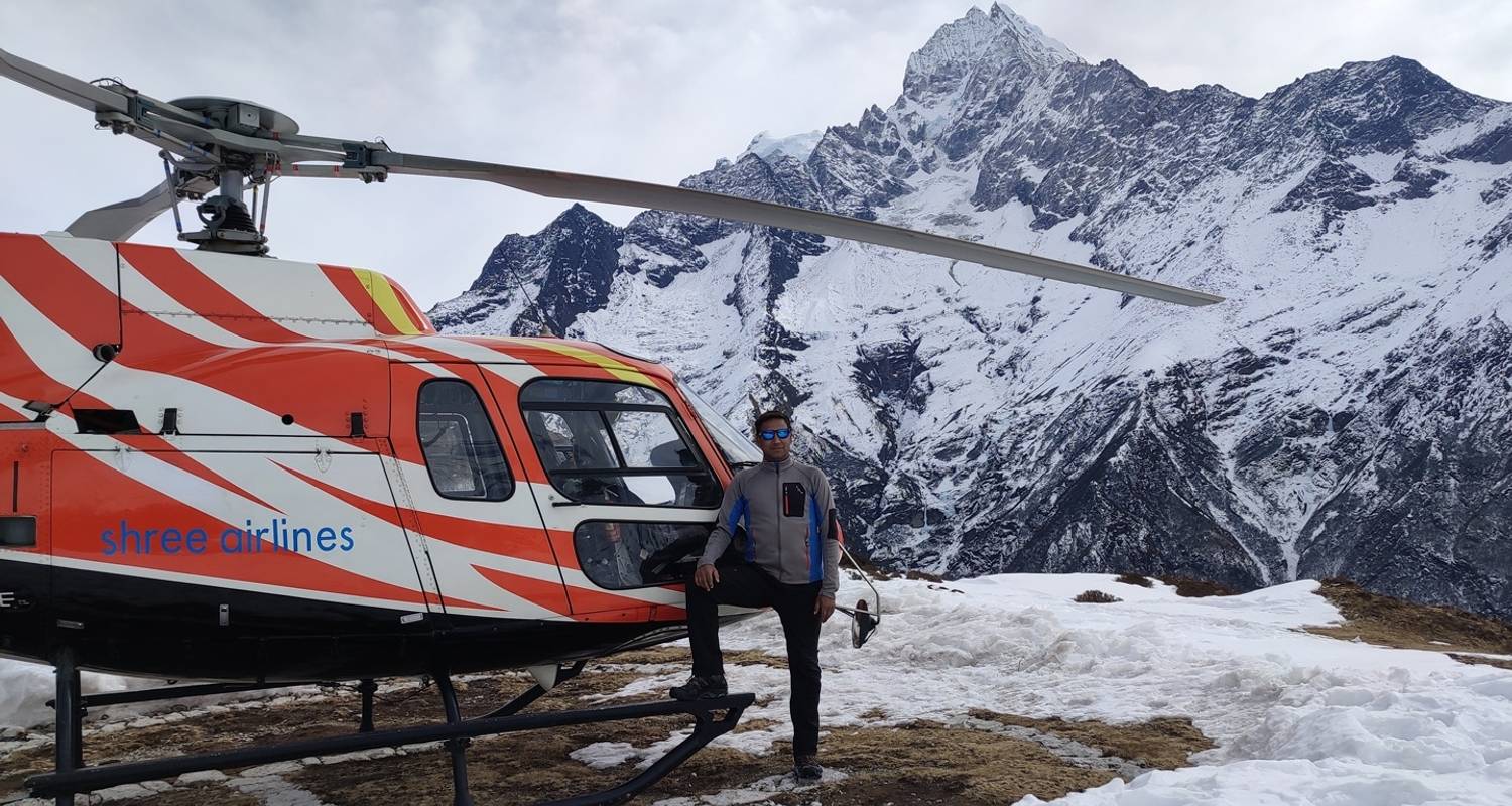 Excursion en hélicoptère au camp de base de l'Everest - Ace the Himalaya