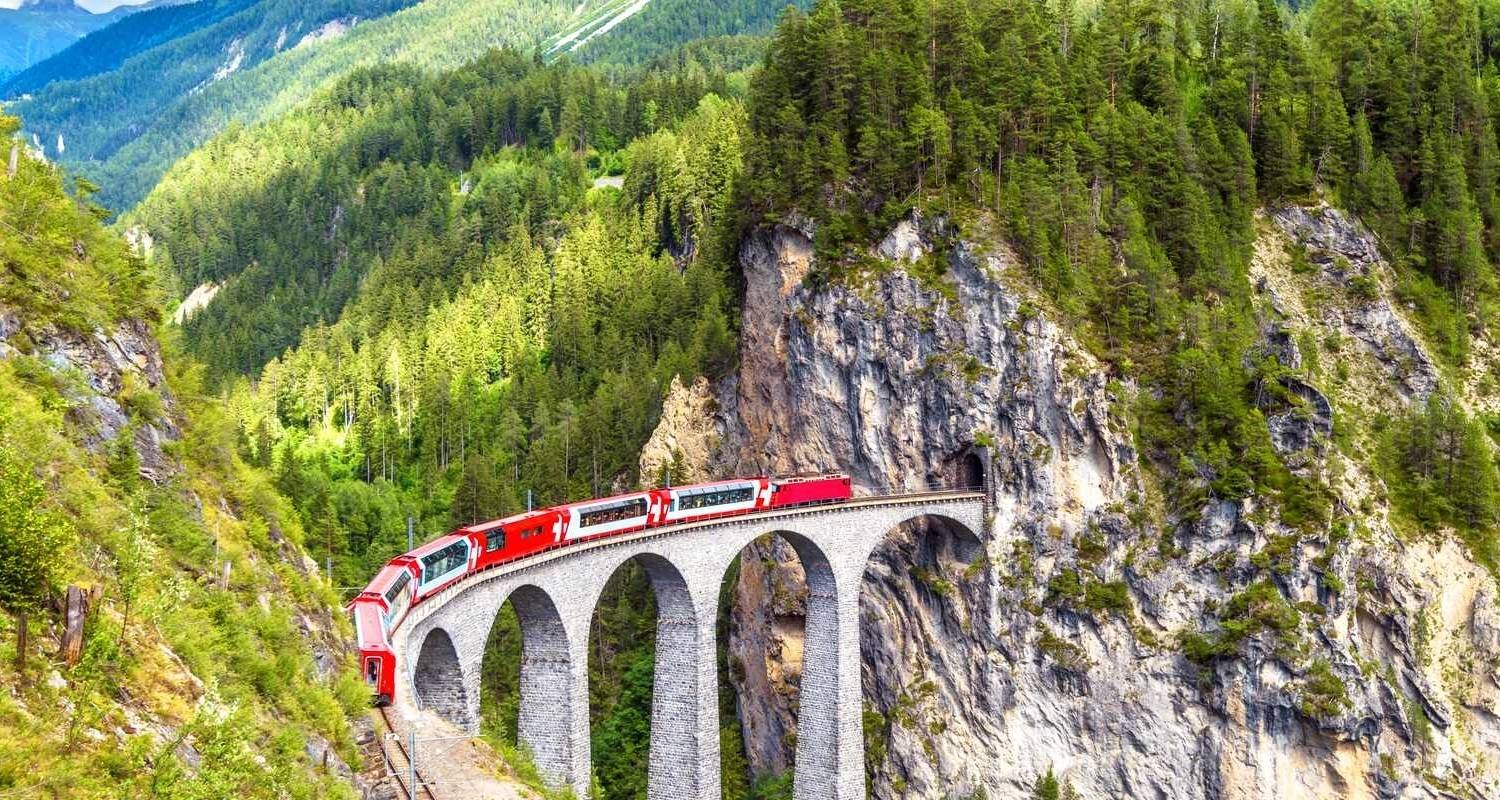 Klassieke Glacier Express – van en naar Londen – 2024 - Travel Marvel