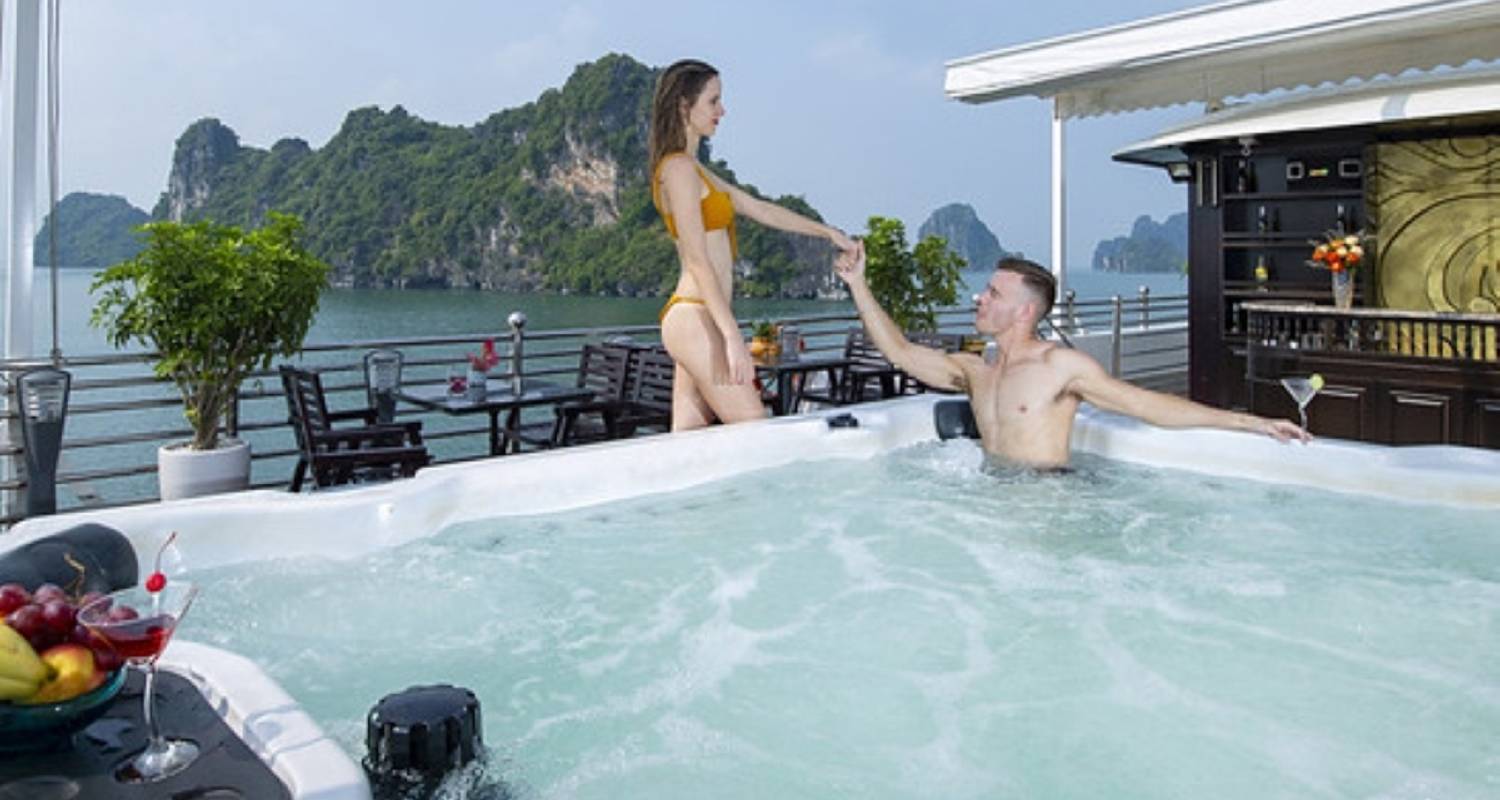 Ha Long Bay - luxueuze cruise Athena - 3 dagen, 2 nachten - Old Quarter Travel