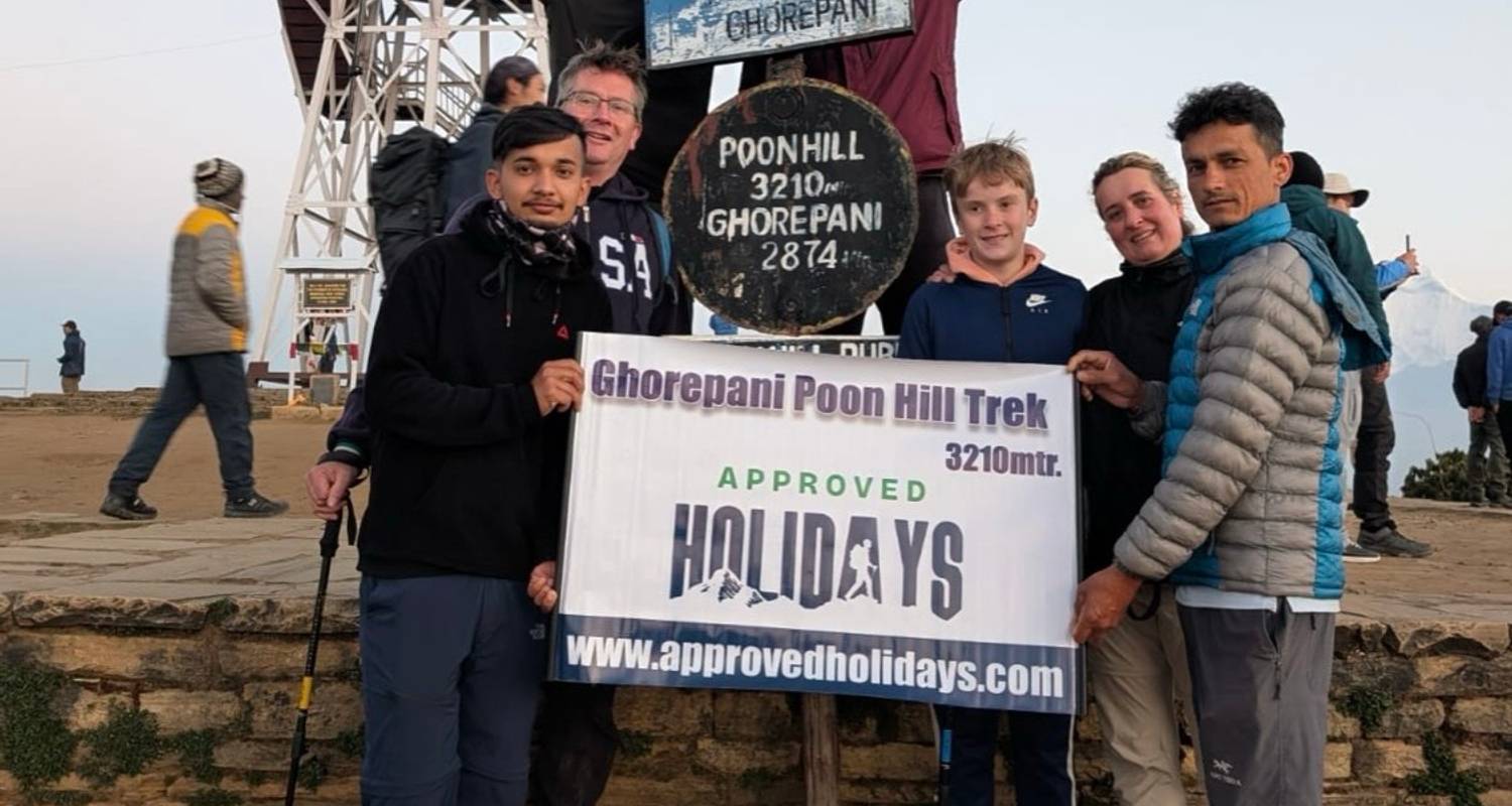 Trek à Ghorepani Poon Hill - Approved Holidays Pvt. Ltd.