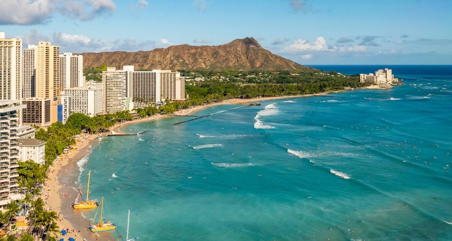 Gran aventura Hawáiana Cuatro islas con O'ahu, isla Grande, Maui y ...