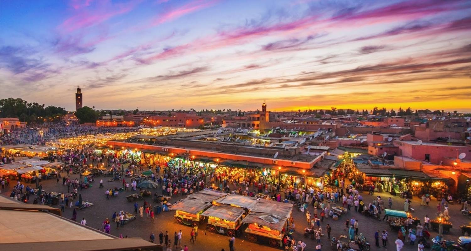 Excursion dans le désert de Marrakech à Fès - Camp de luxe - 3 jours - Trek Desert Maroc 