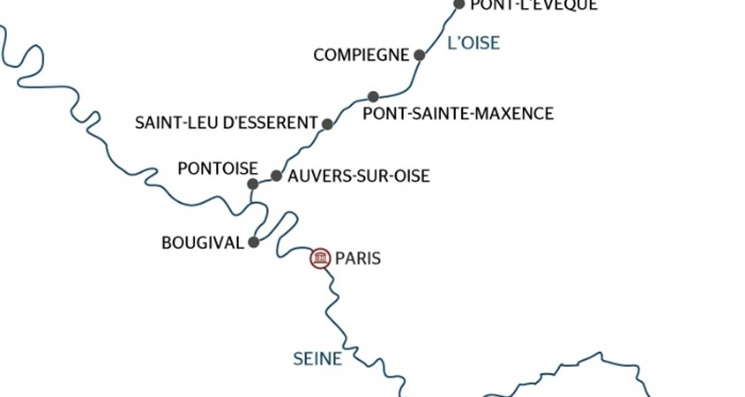 Historic Residences, Local Cuisine, and Hidden Gems in the Oise Valley (port-to-port cruise) (8 destinations) - CroisiEurope River Cruises