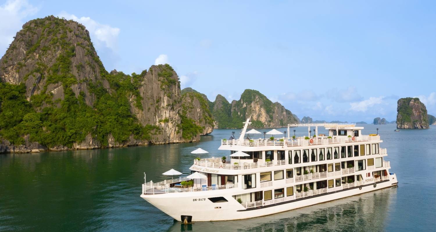 Hermes: Ha Long Bucht 5* Sterne Kreuzfahrt - 2 Tage - Old Quarter Travel