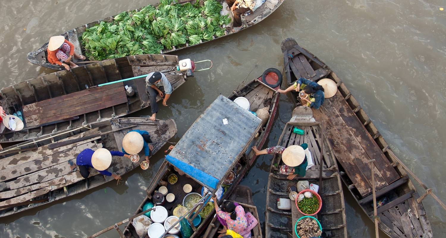 Coaster Charm & Mekong Adventure: Vietnam & Cambodia - 17 Days - Realistic Asia