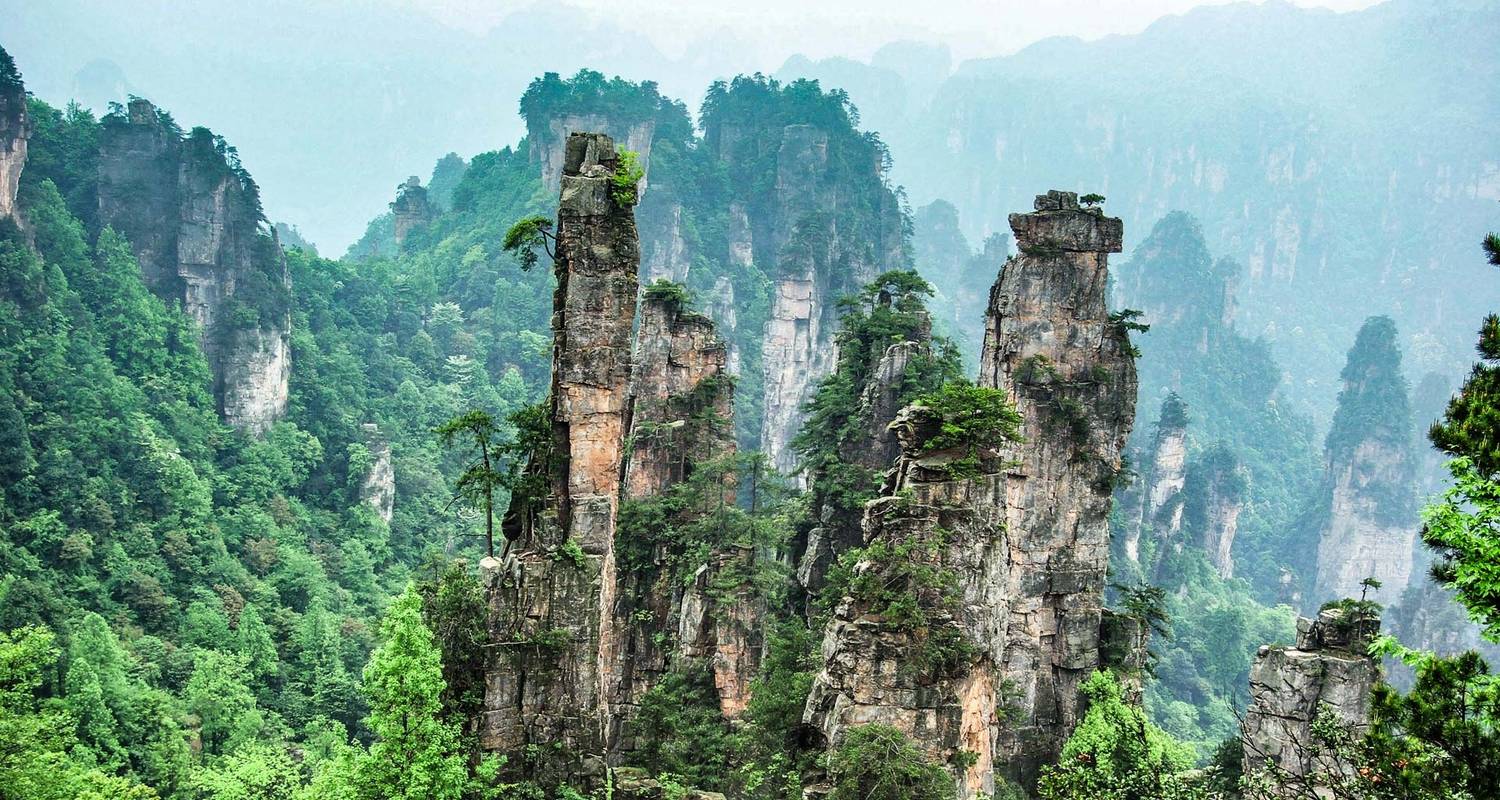 Le meilleur de la Chine avec les montagnes Avatar (sur mesure) - Odynovo