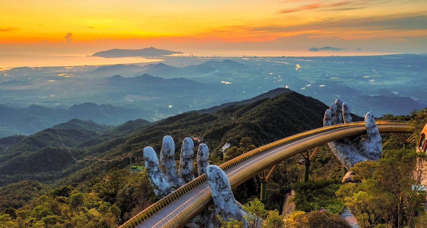 Circuito de un día Puente de Oro - Colinas de Bana - Indochina Today Travel