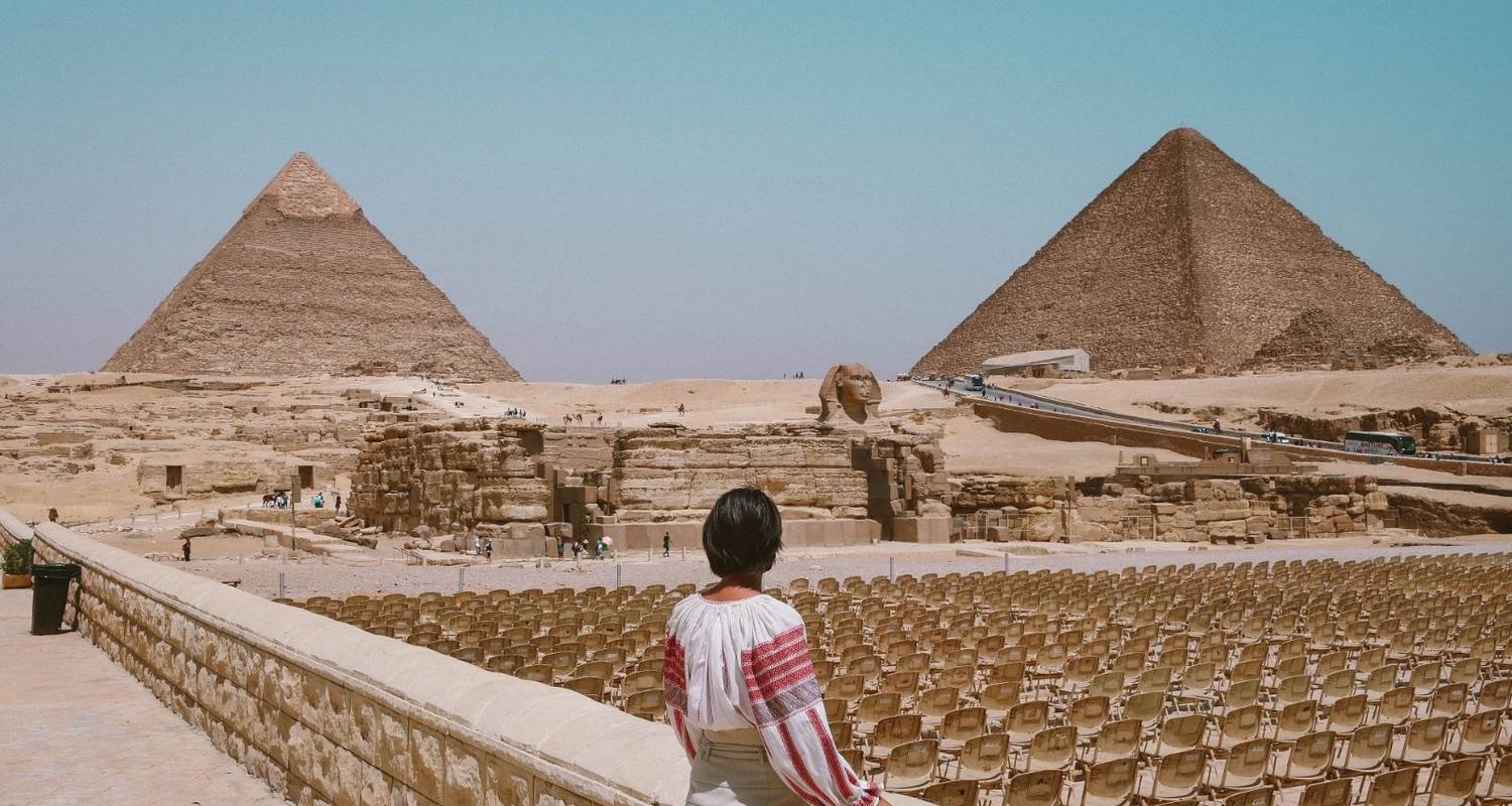 Depuis le port d'Alexandrie : Pyramide de Gizeh et musée égyptien - Sun Pyramid Tours