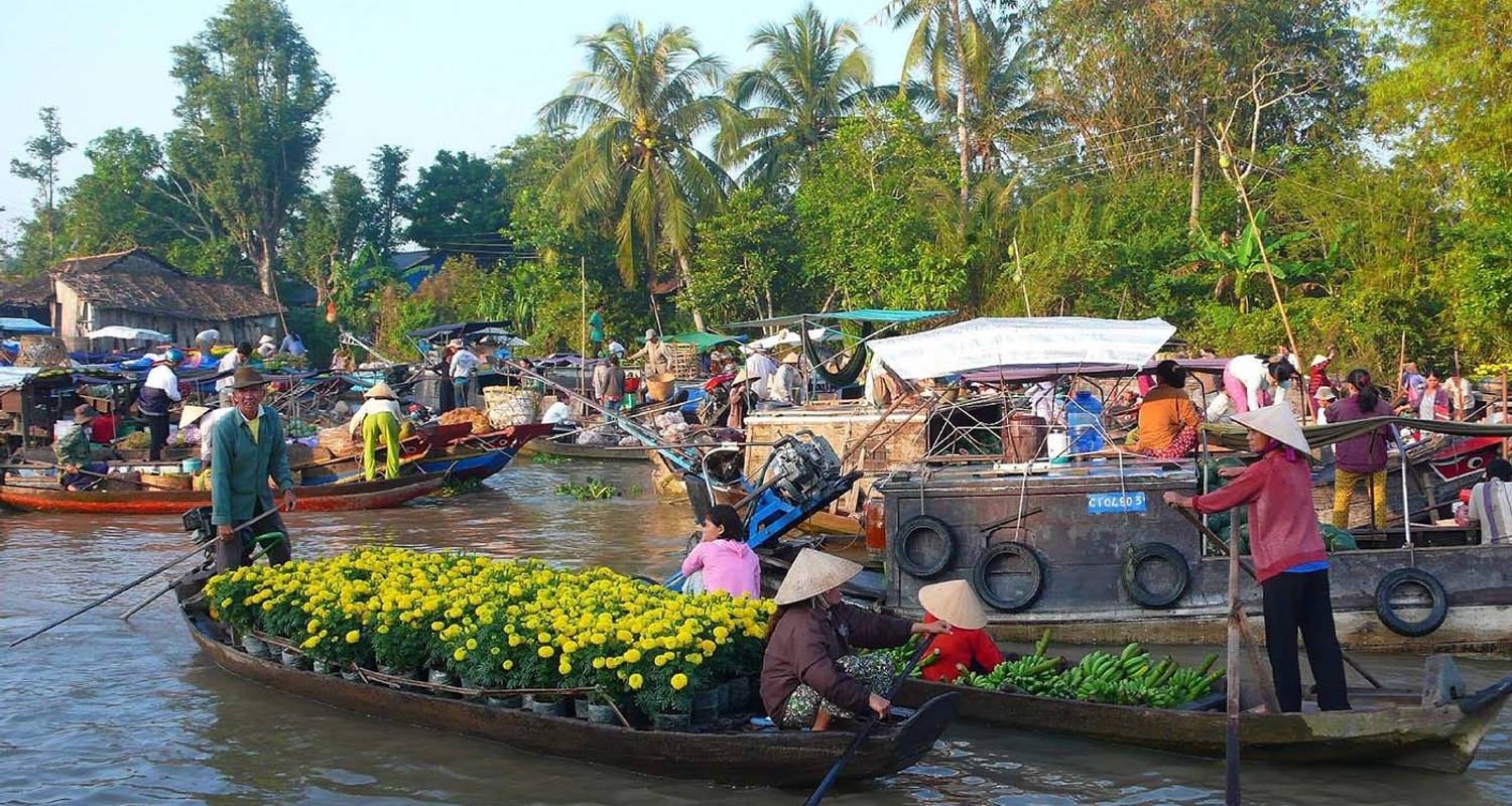 Upstream Mekong River Cruise Tour From Vietnam To Cambodia – 10 Days - VietLong Travel