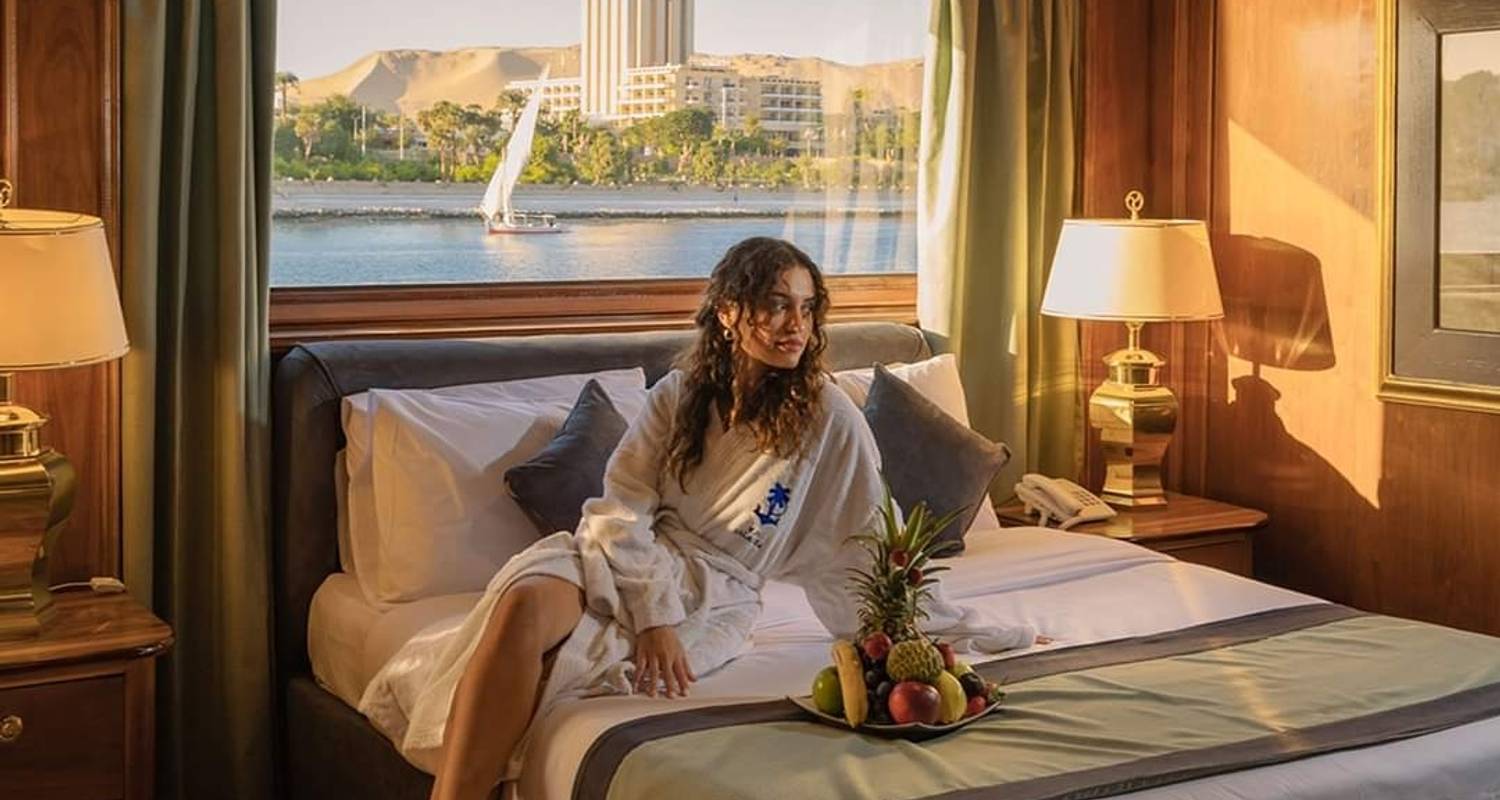 5 * Deluxe Nile River Cruise from Cairo include flights - 4 Nights 5 Days - Holiday In