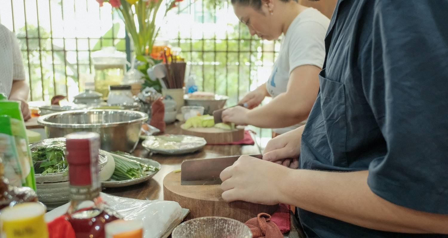 1 jour d'expérience Cours de cuisine vietnamienne et atelier café - Up Travel Vietnam