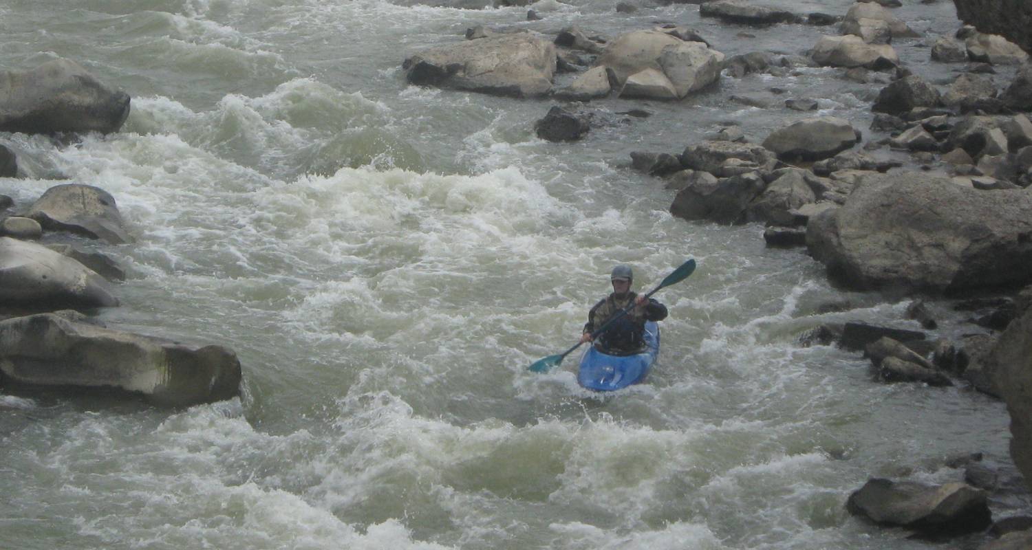 Kayaking in Upper Orkhon River - Tour Mongolia