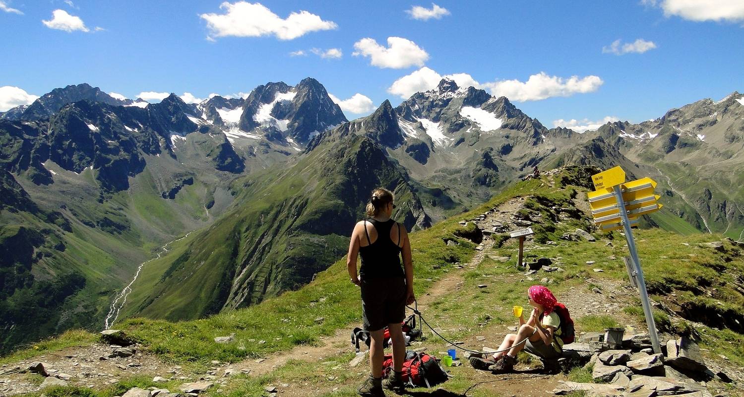 Alpenüberquerung E5 von Oberstdorf nach Meran mit CHARME - Feuer und Eis Touristik