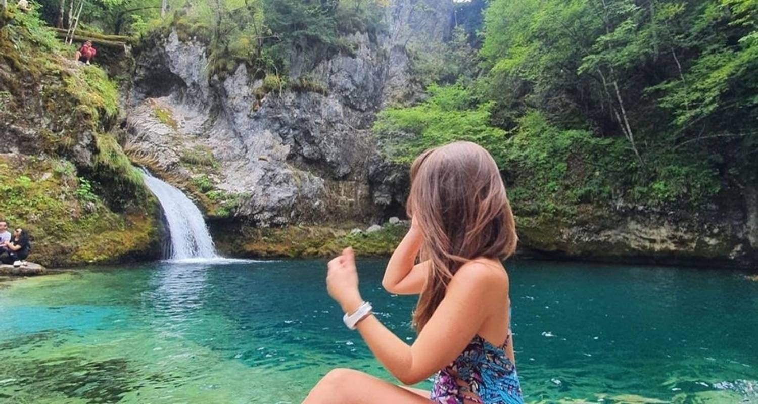 Self-Guided Hiking tour of Theth National Park & Blue Eye