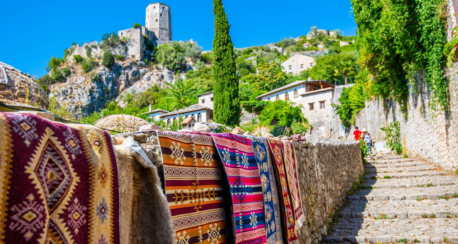 5 Countries in 7 Days Balkan Tour: Bosnia - Croatia - Montenegro - Albania - N. Macedonia