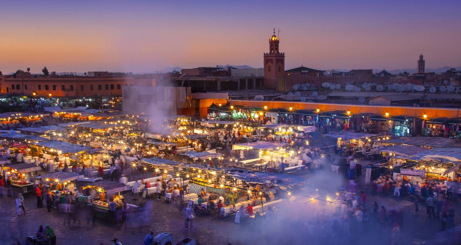 Marokkanische Pracht: Marrakesch, Wüstendünen & Rückzugsorte im Hohen Atlas 7 Tage - Morocco Getaway Ltd 