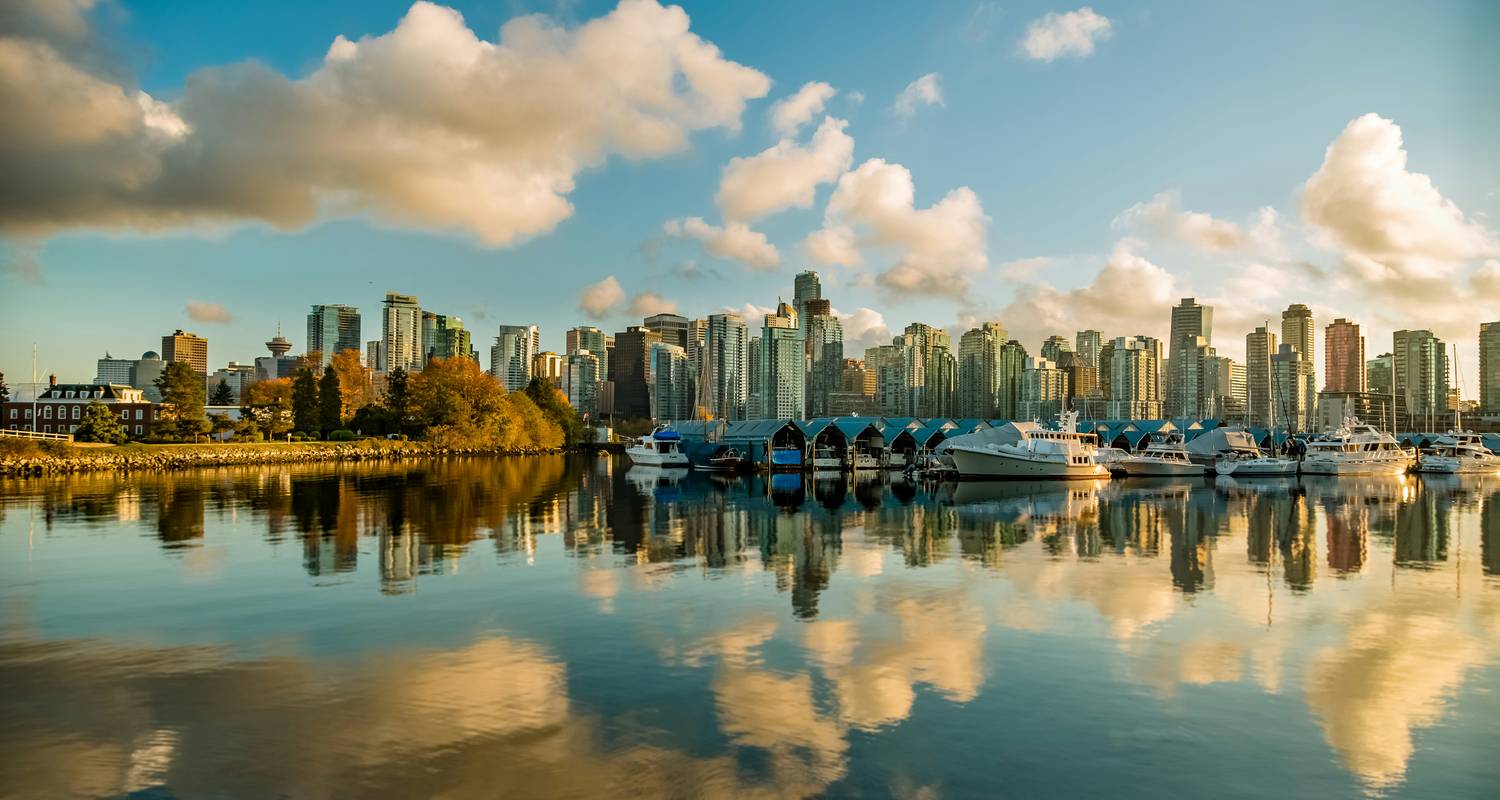 Les Rocheuses canadiennes avec le Rocky Mountaineer en direction de l'ouest (de Calgary, AB à Vancouver, BC) - Collette