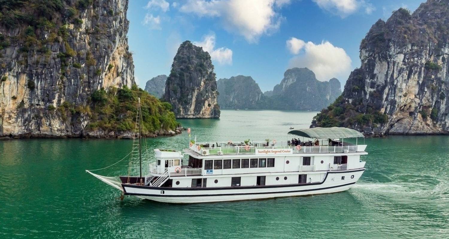 Excursion dans la baie d'Ha Long sur la croisière Sunlight Legend - 2 jours et 1 nuit - transfert aller-retour inclus - Old Quarter Travel