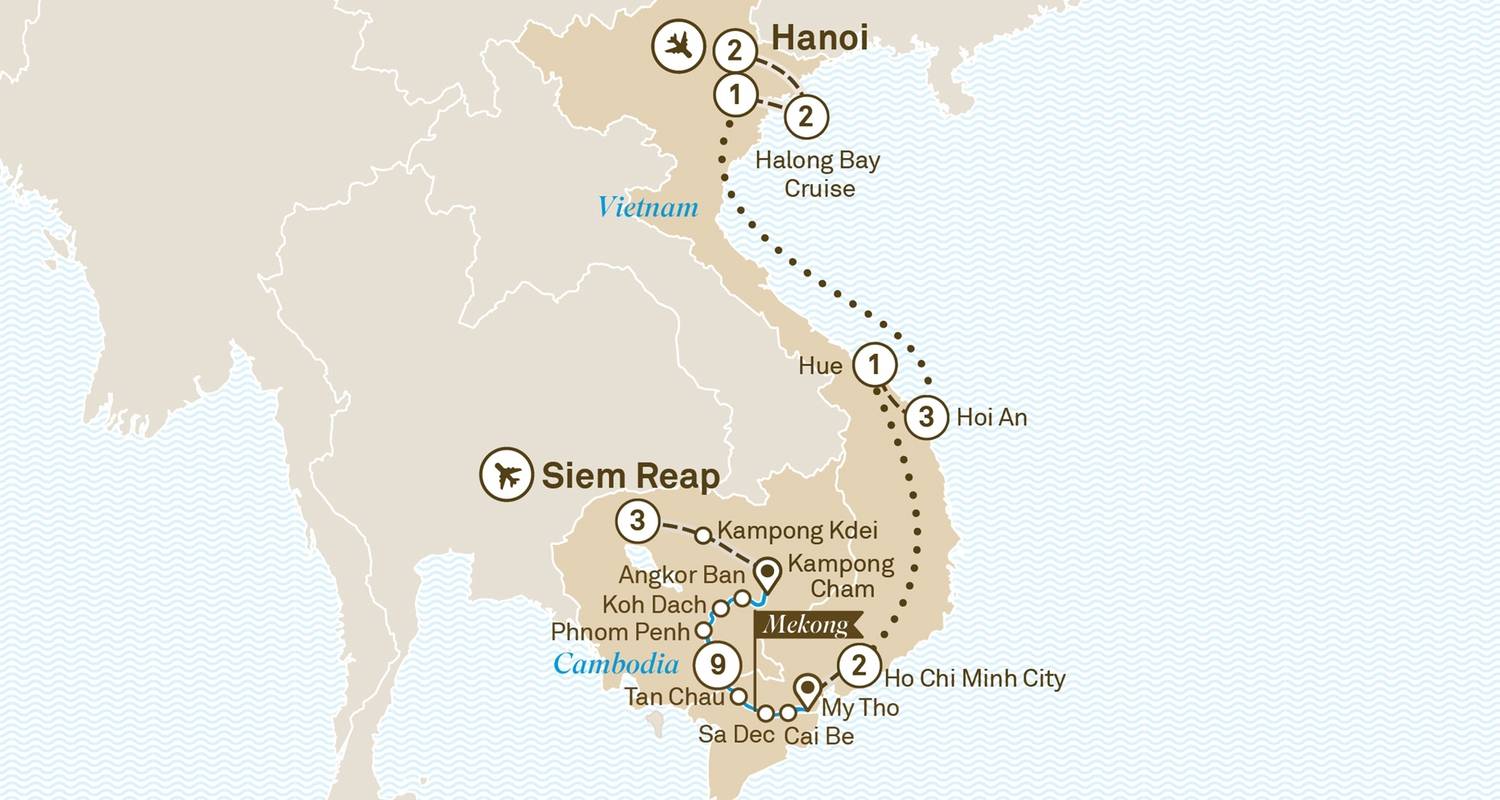 Essence du Vietnam, du Cambodge et du Mékong de luxe 2024|2025 - Scenic Luxury Cruises & Tours