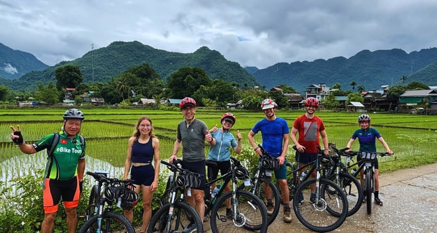 Cyclisme Nord Vietnam : Hanoi - Mai Chau - Pu Luong 4 jours - Vietnam By Bike