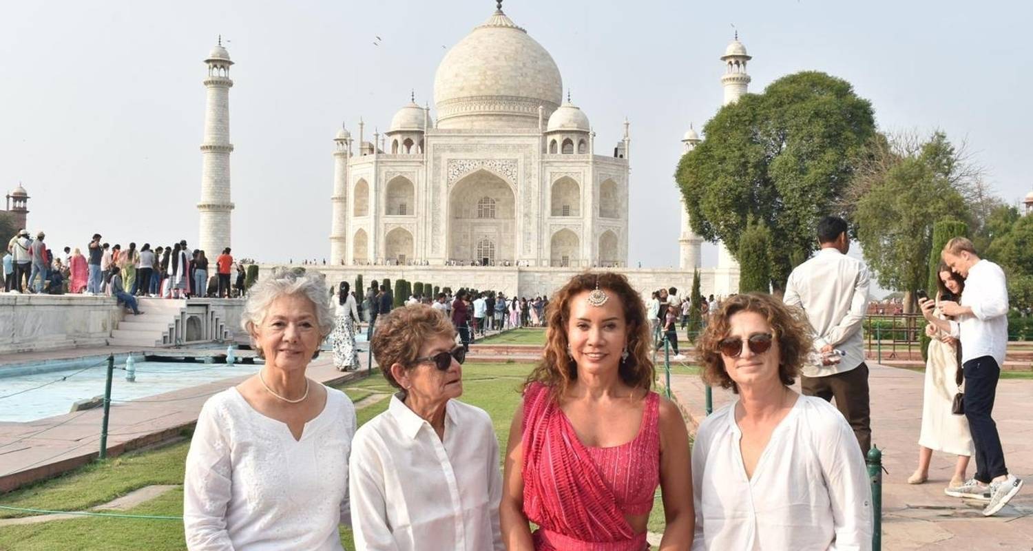 Visite de Delhi, du Taj Mahal, d'Agra et de Mathura avec conservation des éléphants 2 jours - India Taj Tour