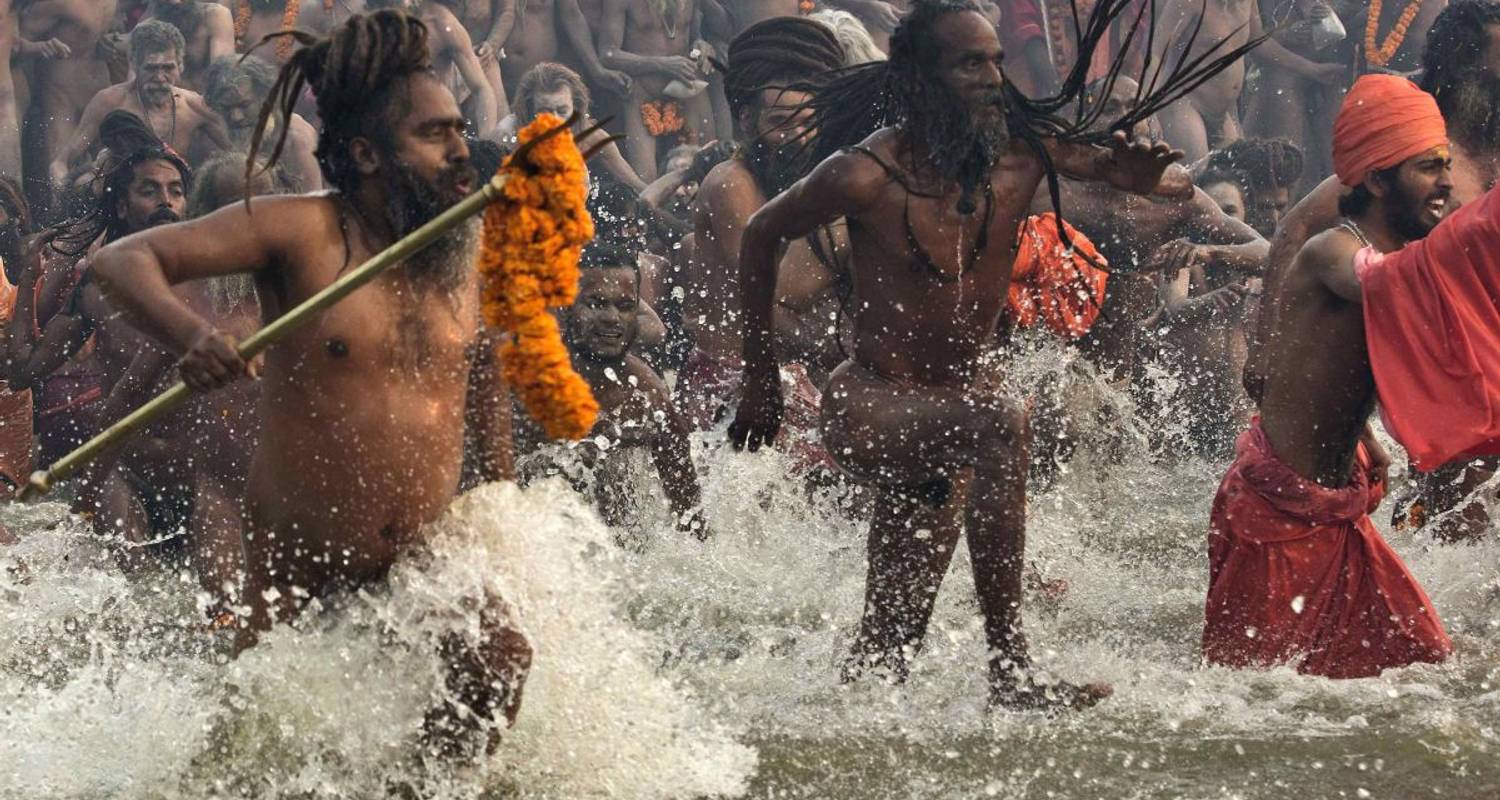 Maha Kumbh Mela au lieu de pèlerinage Prayagraj (Allahabad) - DIAMIR Erlebnisreisen