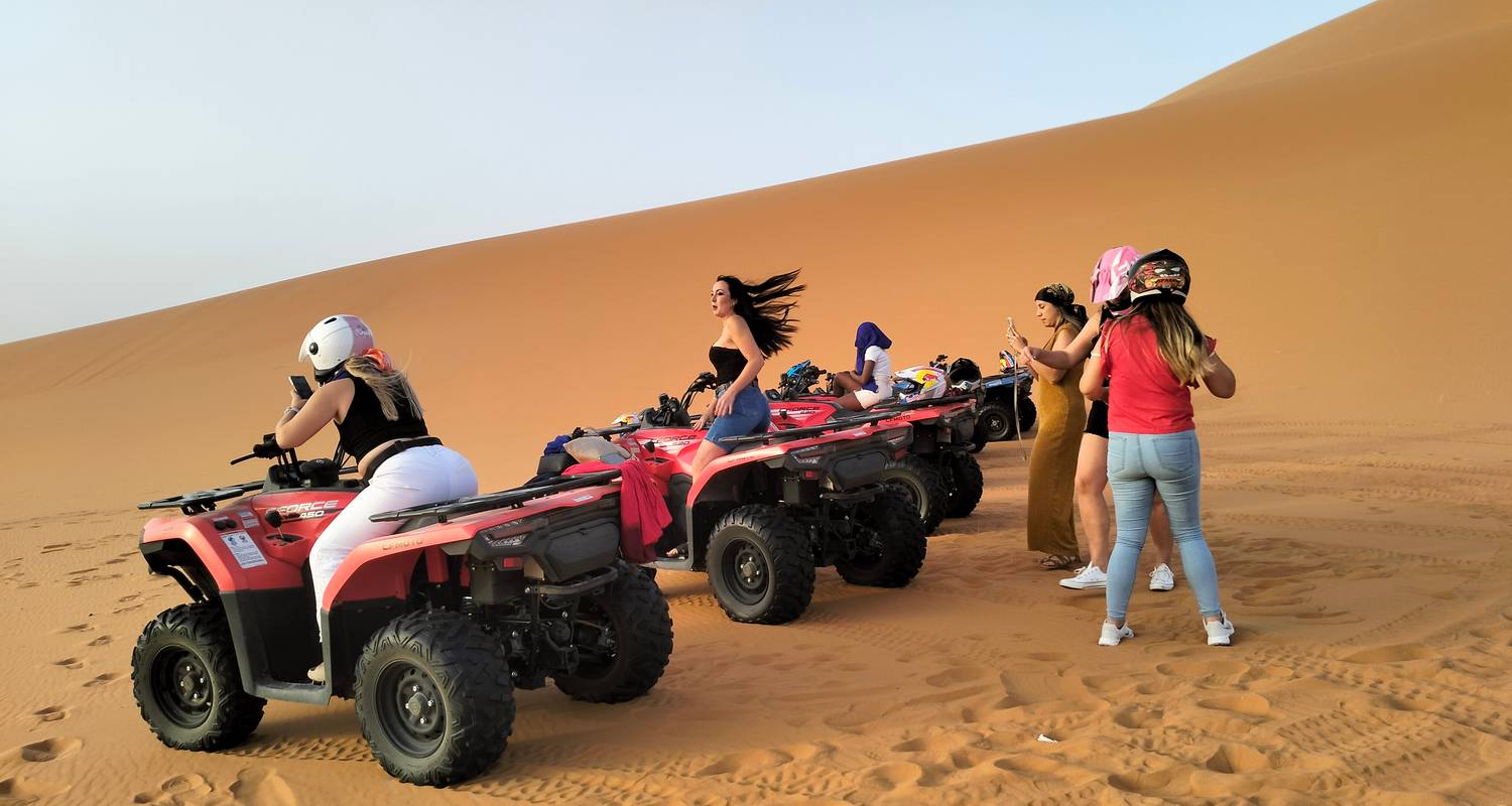 Marrakech to Fes 3 days desert Tour with Camel and Quad ATV - Desert Family Tour