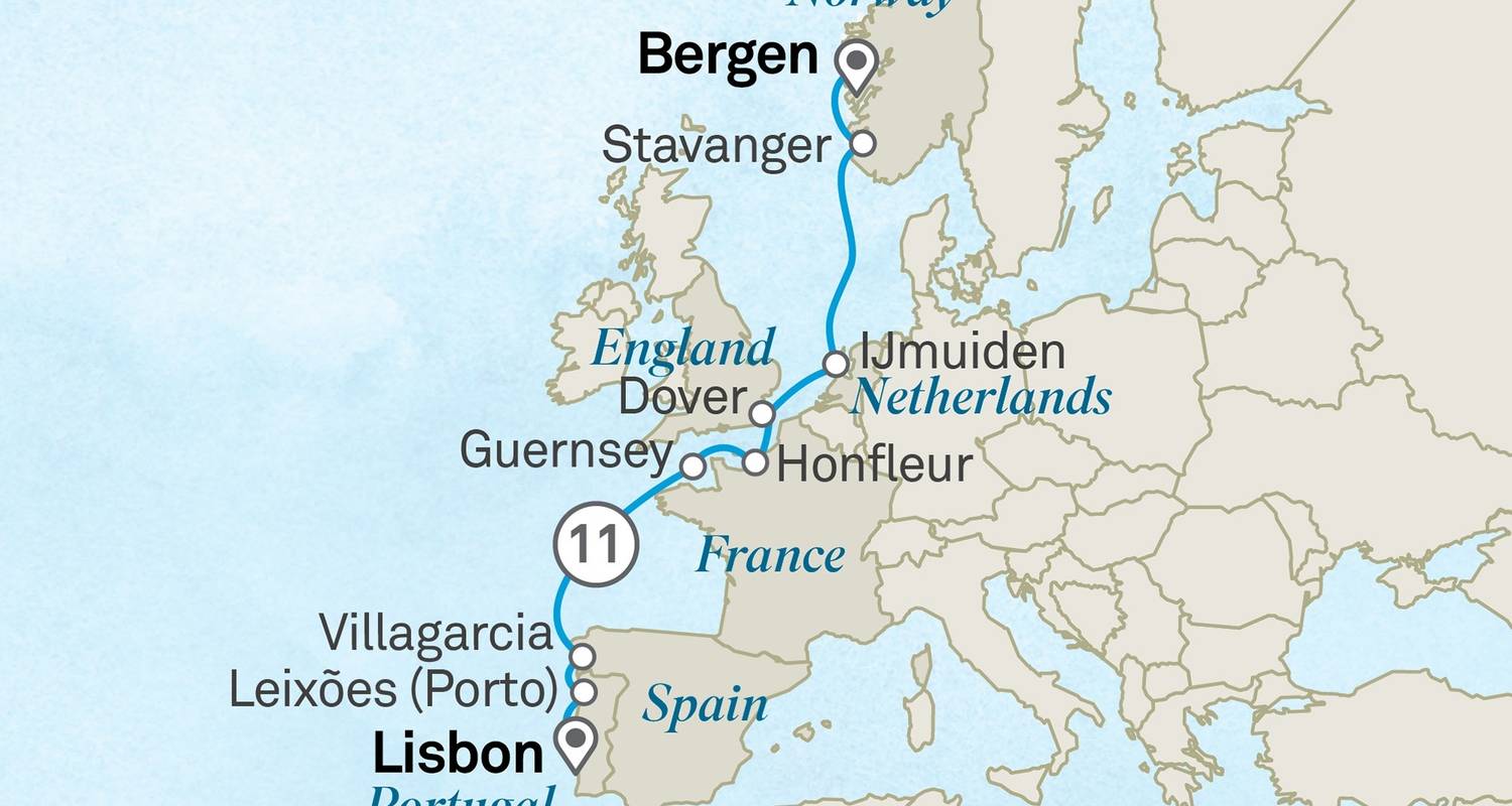 Western Europe Sailing Tours